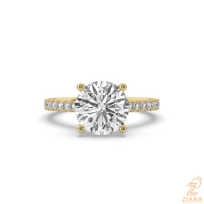 Round Brilliant Diamond Engagement Ring