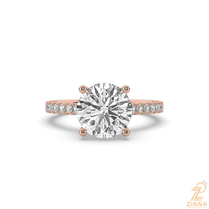 Round Brilliant Diamond Engagement Ring