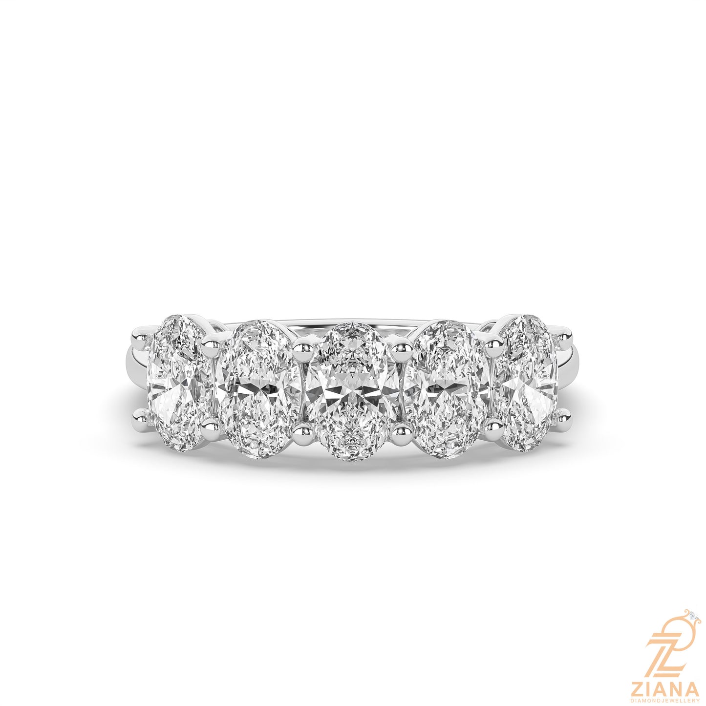 diamond engagement ring with pear side stones