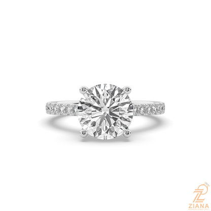 Round Brilliant Diamond Engagement Ring