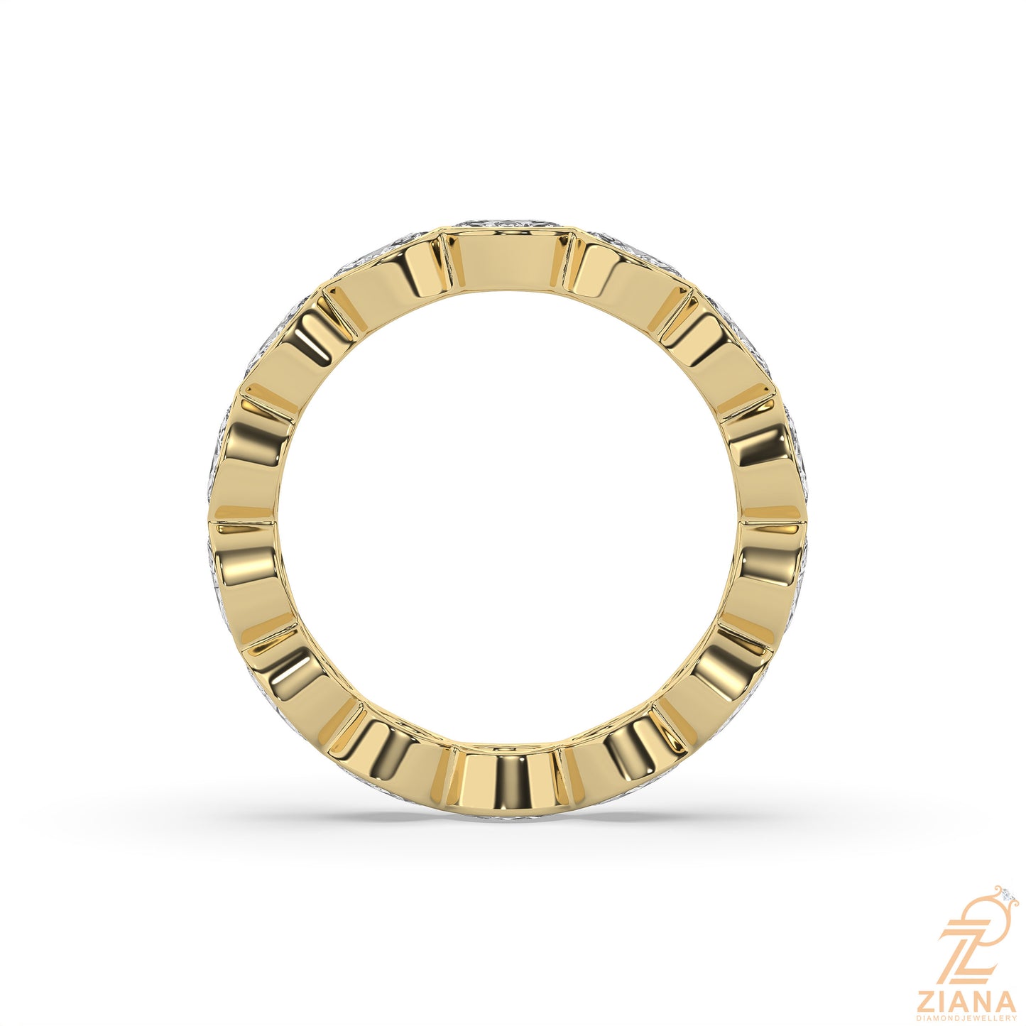 marquise cut stackable ring