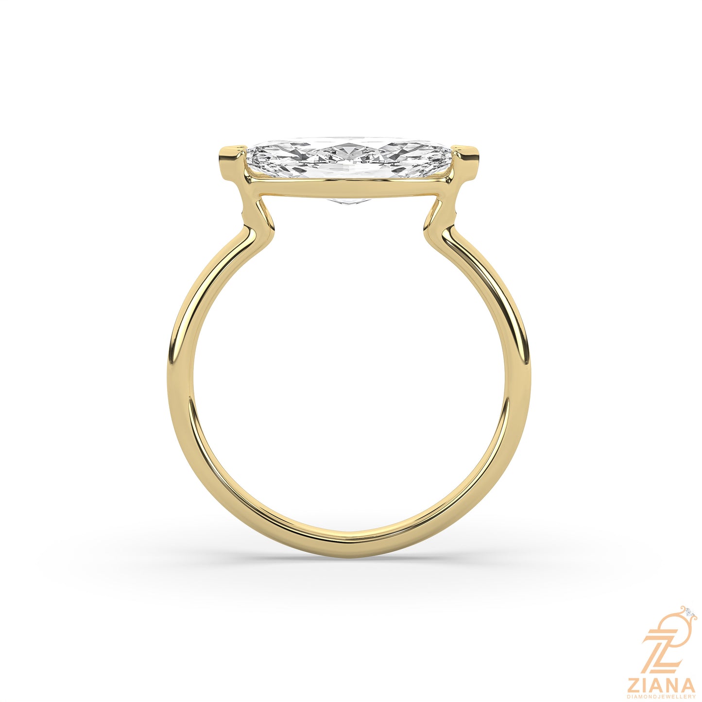 marquise cut solitaire engagement ring