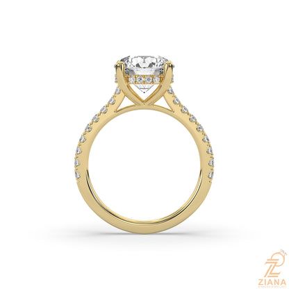 Round Brilliant Diamond Engagement Ring