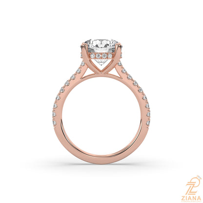 Round Brilliant Diamond Engagement Ring