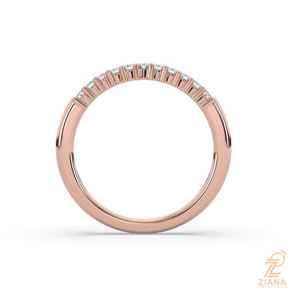 Stackable Diamond Wedding Band