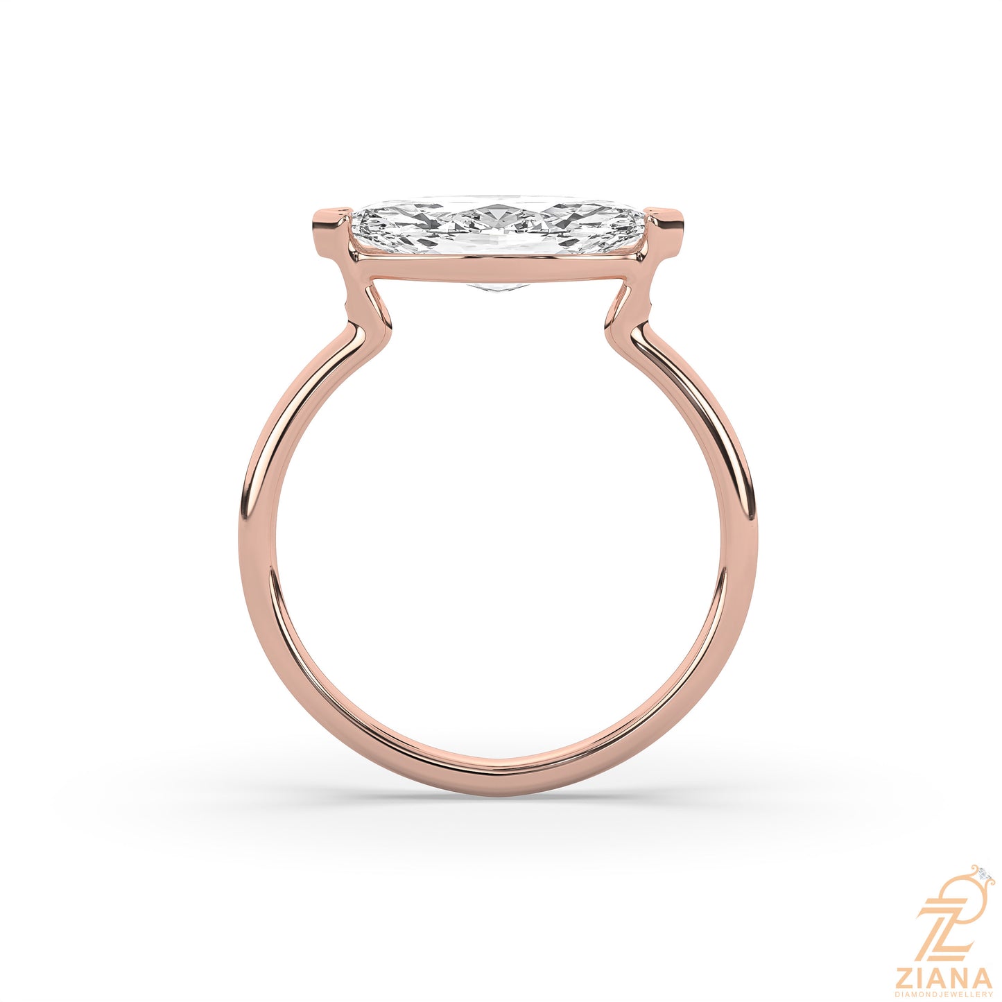 marquise cut solitaire engagement ring