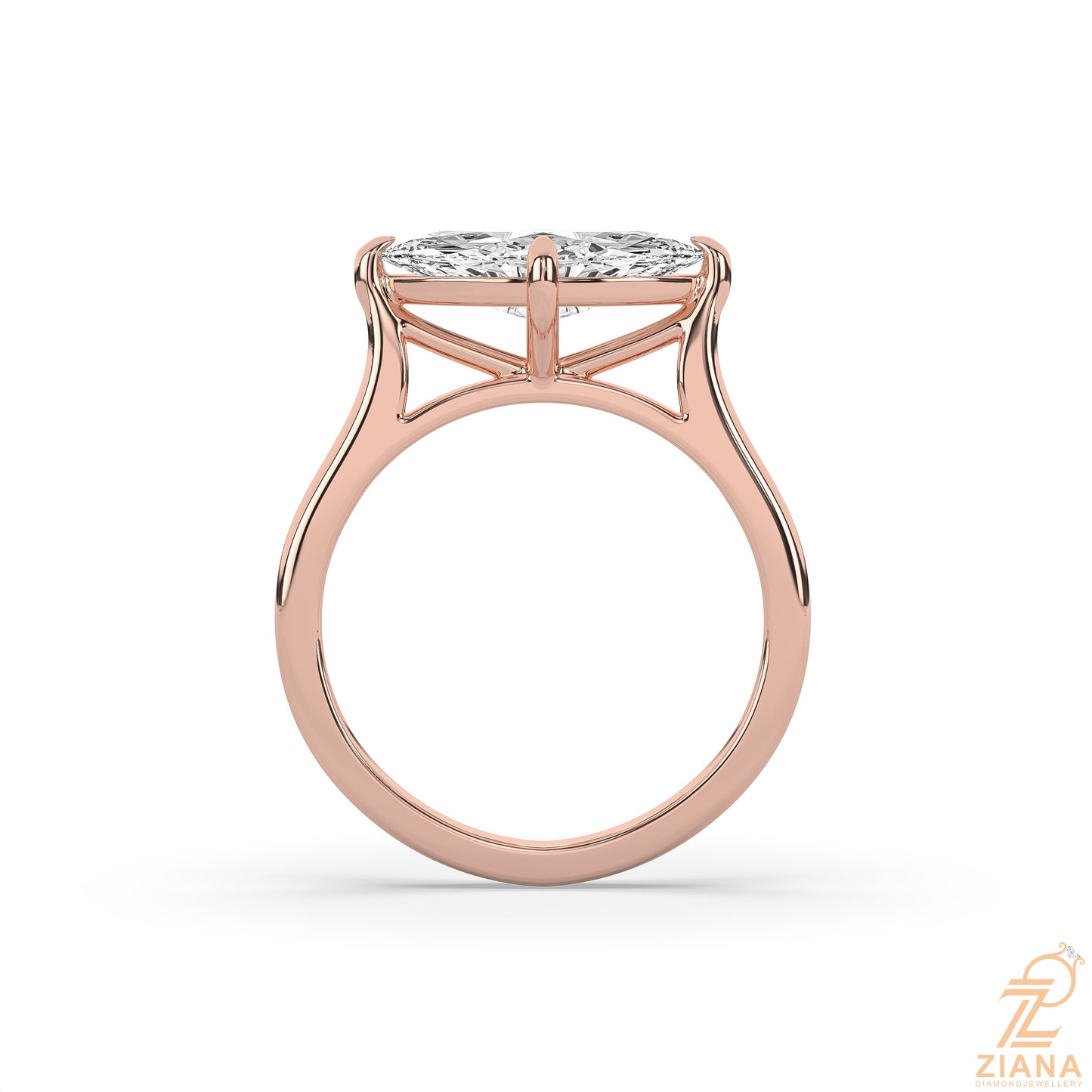 marquise cut solitaire engagement ring