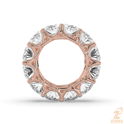 Oval Diamond Eternity Ring