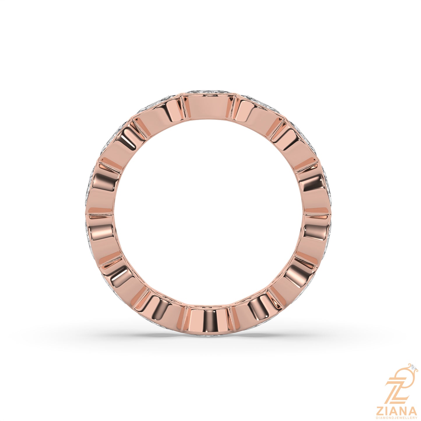 marquise cut stackable ring