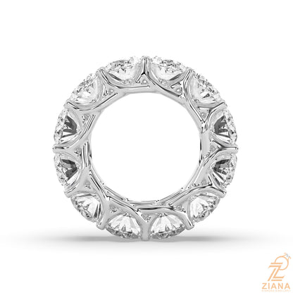 Oval Diamond Eternity Ring