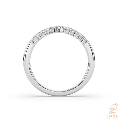 Stackable Diamond Wedding Band
