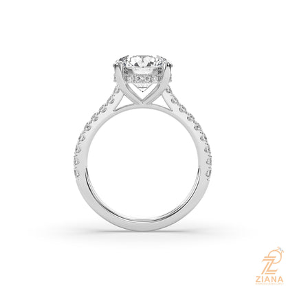 Round Brilliant Diamond Engagement Ring