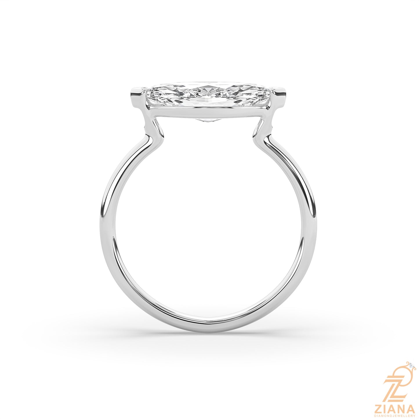 marquise cut solitaire engagement ring