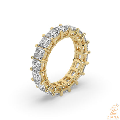 Princess Cut Diamond Eternity Band Ring