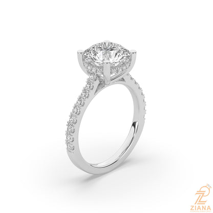 Round Brilliant Diamond Engagement Ring