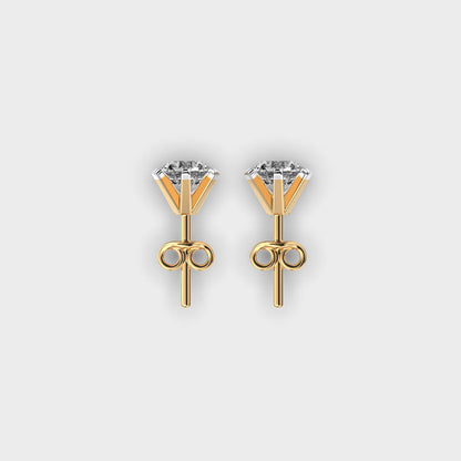 Mini Round Elegant Earring Diamond studs