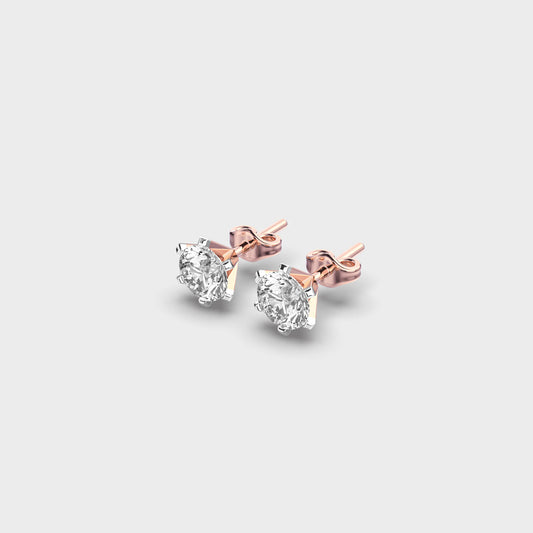 Mini Round Elegant Earring Diamond studs