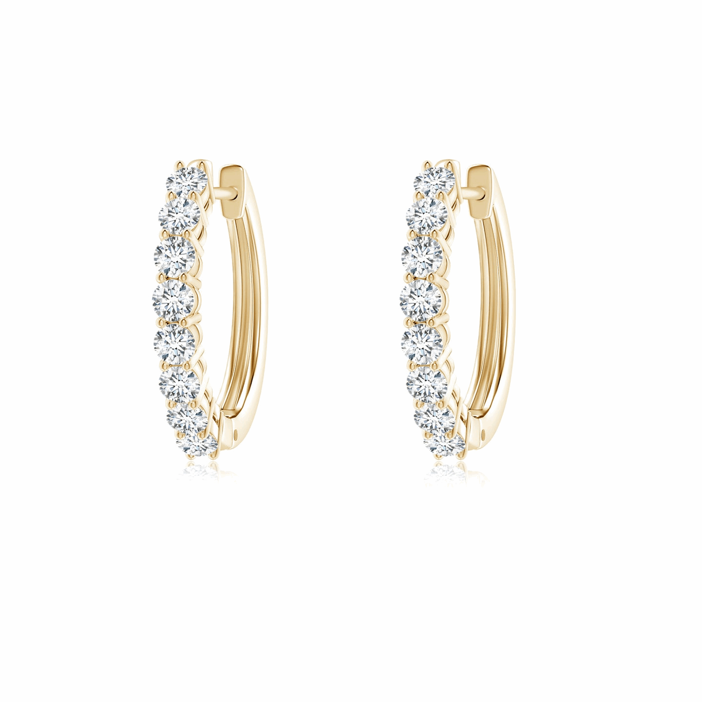 round circle hoop earring