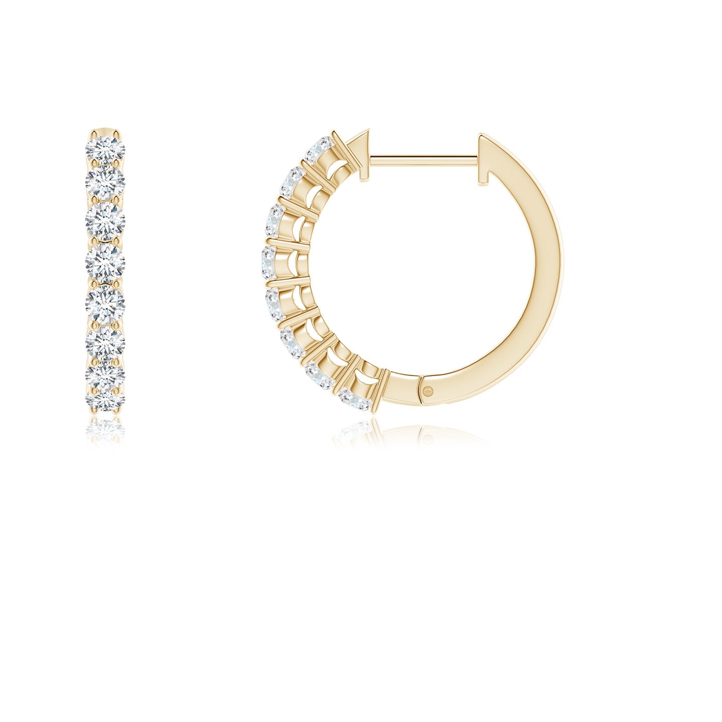 round circle hoop earring