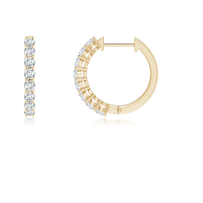 Round Circle Hoop Earring