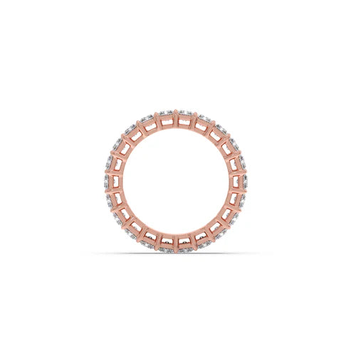 splendid radiant diamond eternity ring