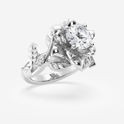 Truly Custom 1 1/2 ctw Round Lab Grown Diamond Engagement Ring