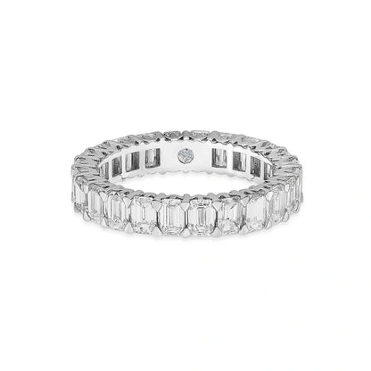 Splendid Radiant Diamond Eternity Ring