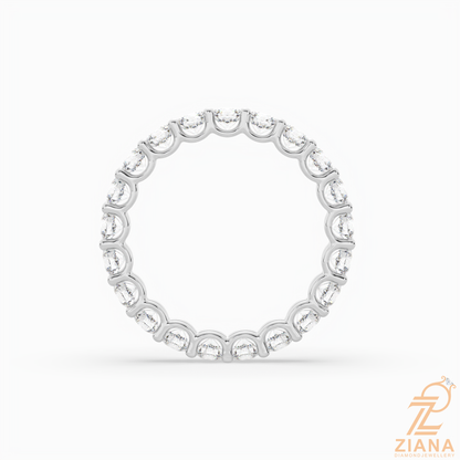 Round Brilliant Cut Diamond Eternity Band Ring