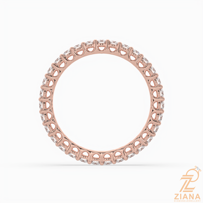 Round Brilliant Cut Diamond Eternity Band Ring