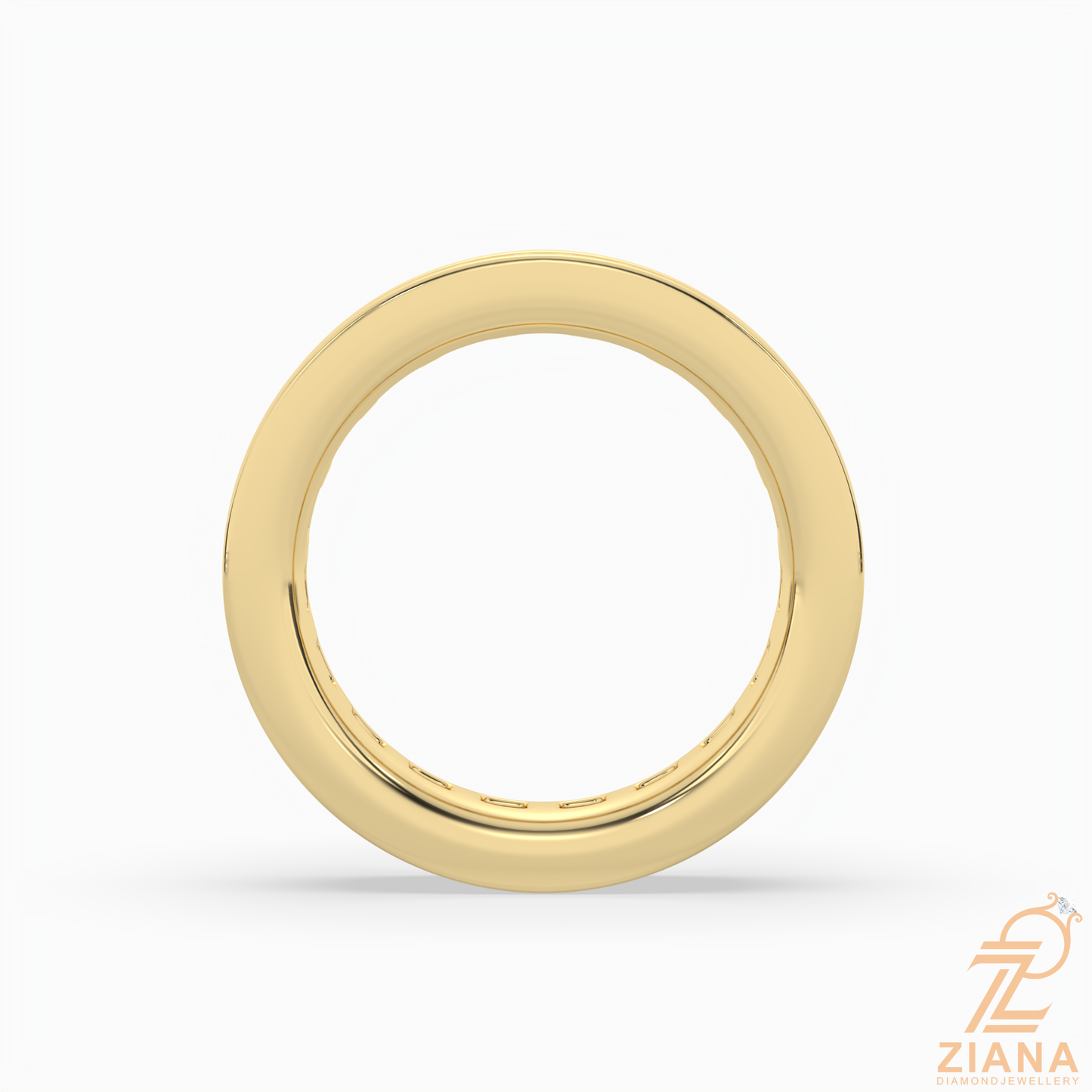 princess cut diamond full eternity ring