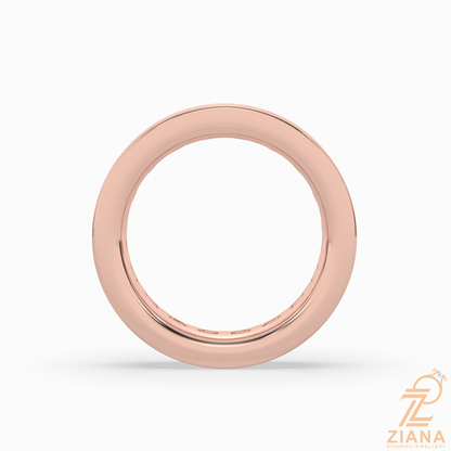 Princess Cut Diamond Full Eternity Ring