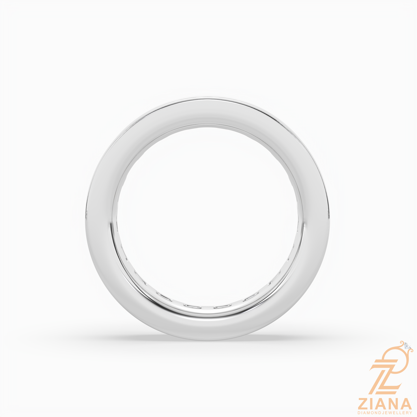 princess cut diamond full eternity ring