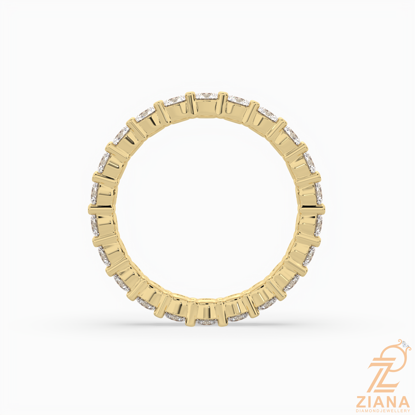 classic diamond eternity band