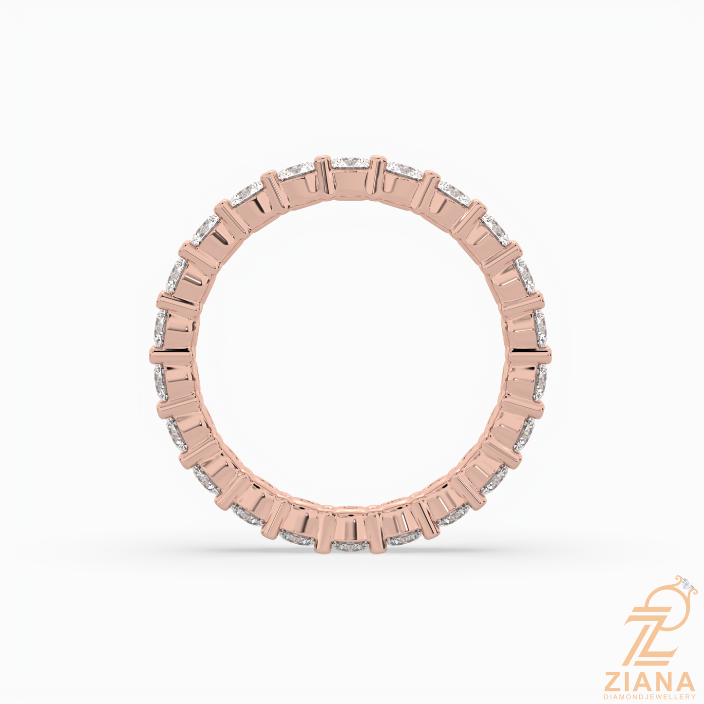 classic diamond eternity band