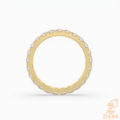 Classic Round Diamond Eternity Band Ring