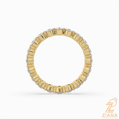 Classic Round Diamond Eternity Band Ring