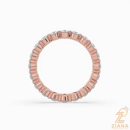 Classic Round Diamond Eternity Band Ring