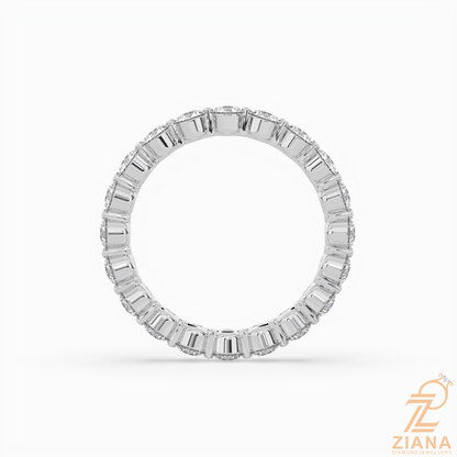 Classic Round Diamond Eternity Band Ring
