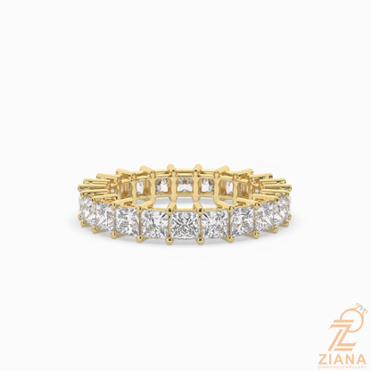 Princess Cut Diamond Eternity Band Ring