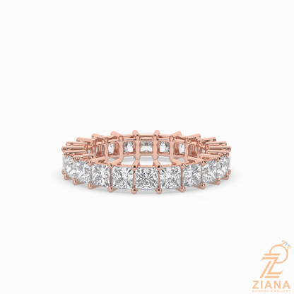 Princess Cut Diamond Eternity Band Ring