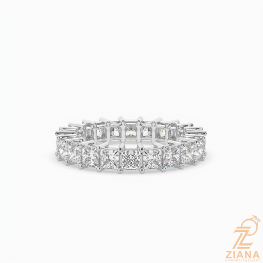 Princess Cut Diamond Eternity Band Ring