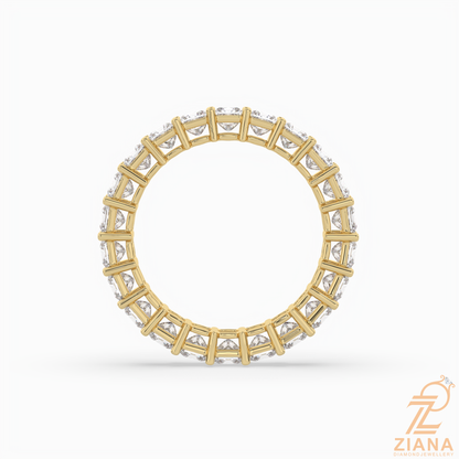 Princess Cut Diamond Eternity Band Ring