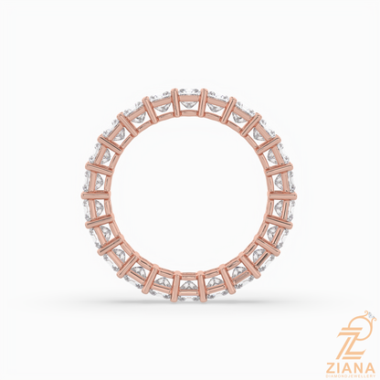 Princess Cut Diamond Eternity Band Ring