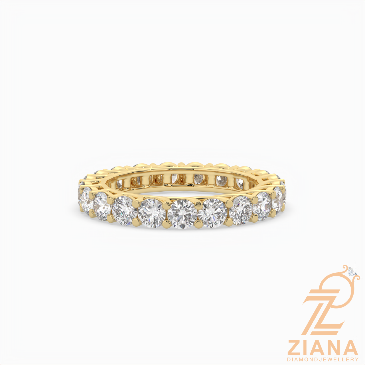 classic diamond wedding band ring
