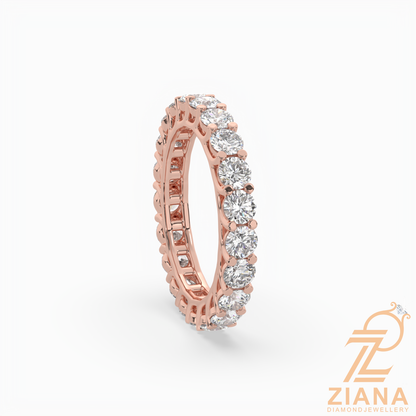 Classic Diamond Wedding Band Ring