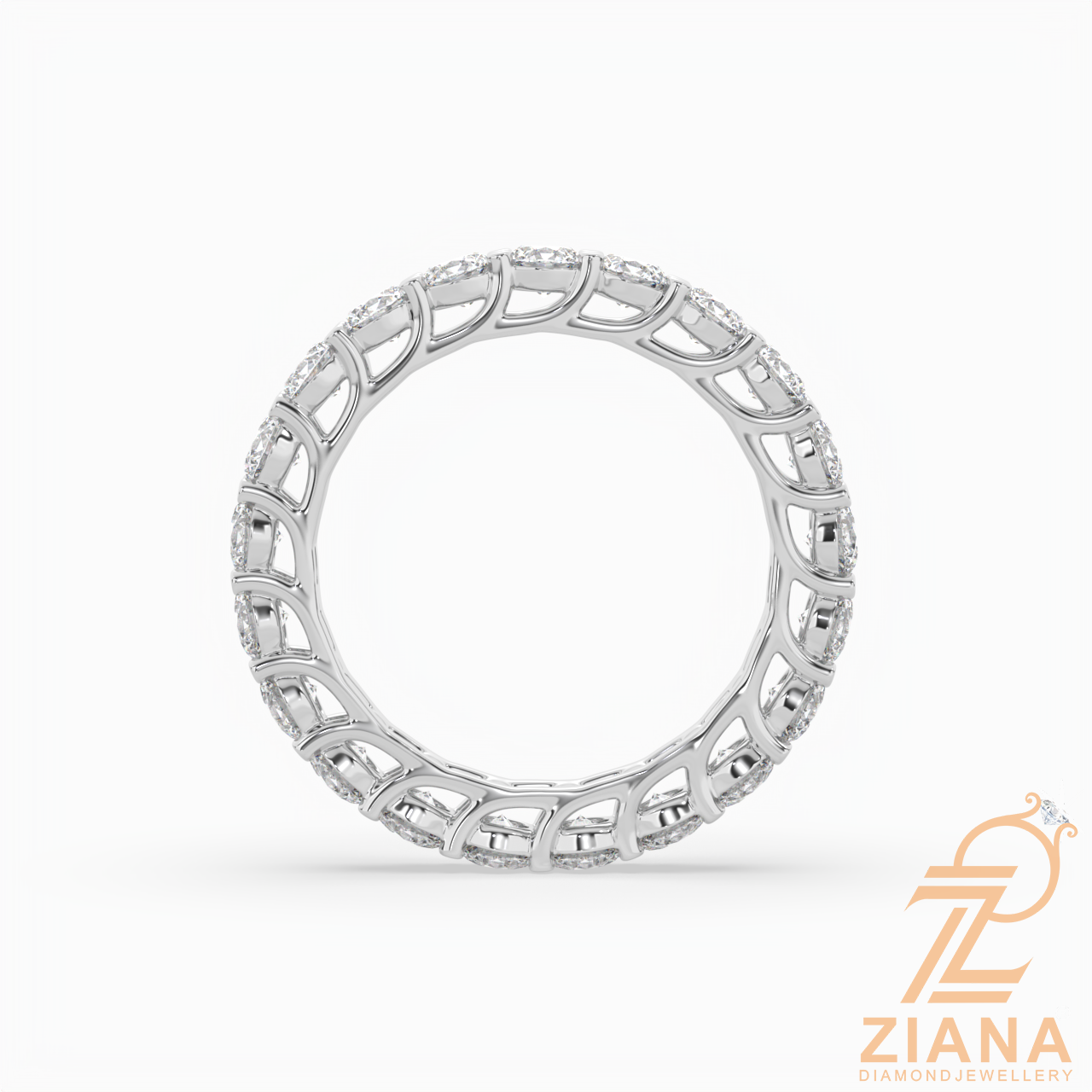 classic diamond wedding band ring