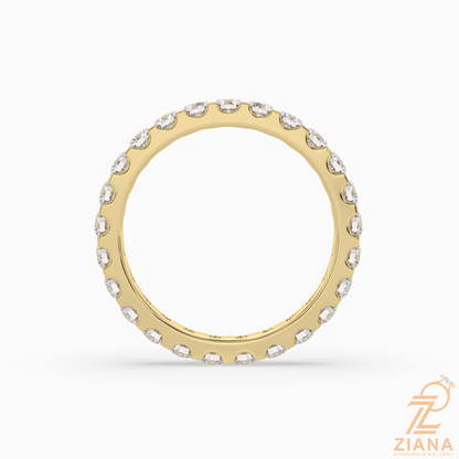 Round Brilliant Cut Diamond Eternity Band Ring