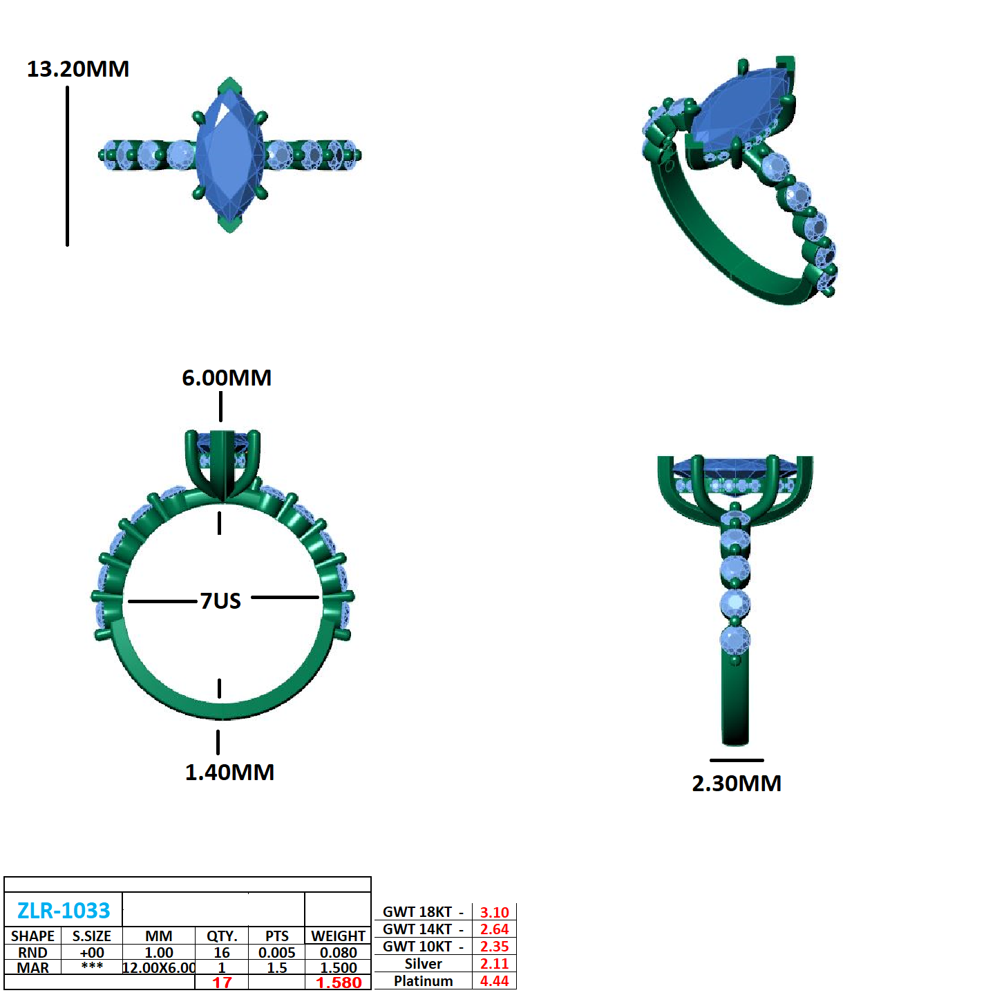 marquise diamond centre and bezel set diamond band engagement ring