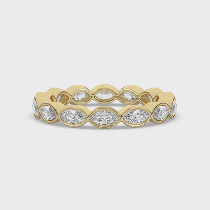 Marquise Cut Stackable Ring