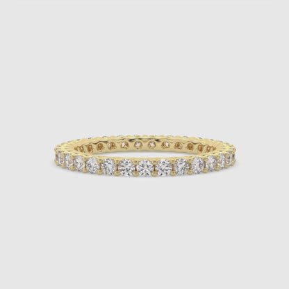 Round Brilliant Cut Diamond Eternity Band Ring